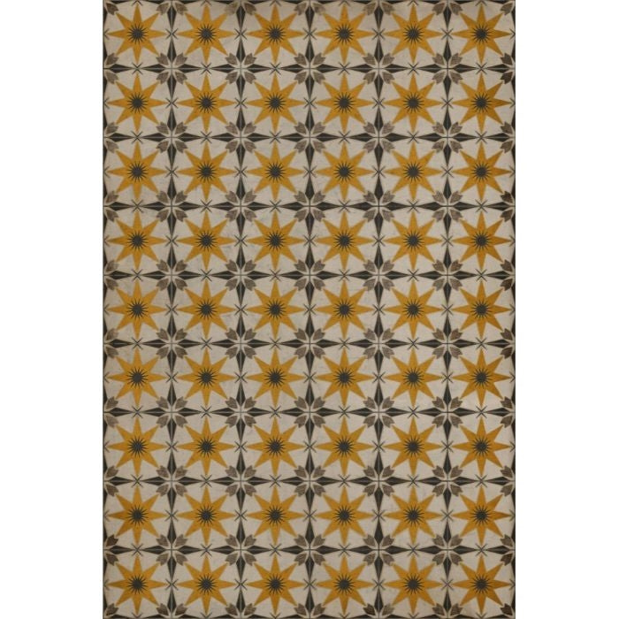 Pattern 69 A Little Decorum - vinyl floor cloth