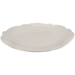 stone melamine dinner plate