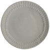 stone melamine salad plate dotted edge 