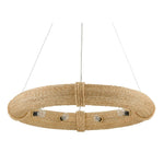 round rope wrapped suspension chandelier