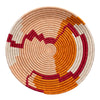 natural sisal dyed woven wall plate decor colorful