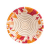 natural sisal dyed woven wall plate decor colorful