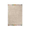 washable stardust rectangle area rug multi color fringe natural base