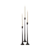 tall taper candle holders set iron 