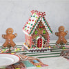 Die cut paper gingerbread house