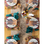 thankful paper table runner