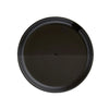 ceramic dipped plates all black set modern