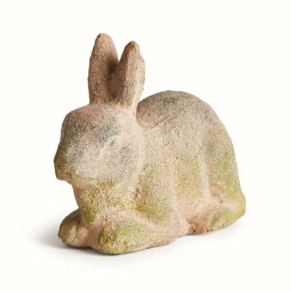 rabbit weathered terracotta finish decor large