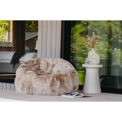 3' Sheepskin Beanbag chair