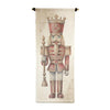 canvas scroll nutcracker christmas decor red