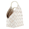 white woven nested baskets handcrafted