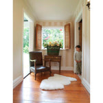 Sheepskin Pelted Rug - Natural Longwool Ivory (size options)