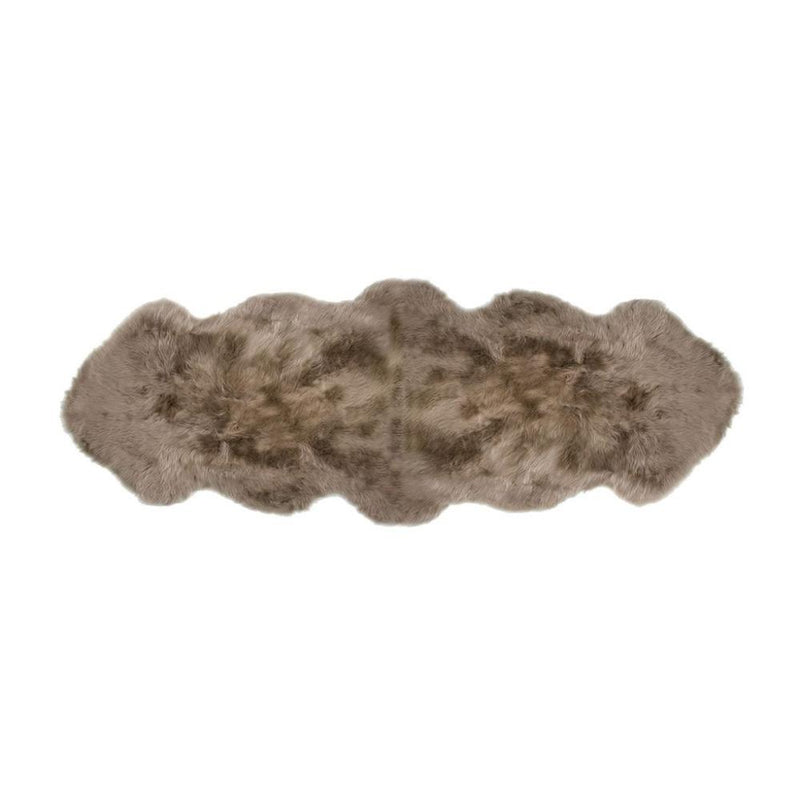 Taupe Natural Shaped Pelted Rugs (multiple sizes & colors)