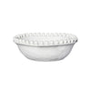 White Beaded Serving Bowl (set of 2)