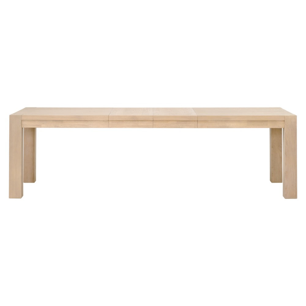 oak veneer contemporary rectangle dining table