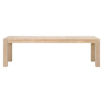 oak veneer contemporary rectangle dining table