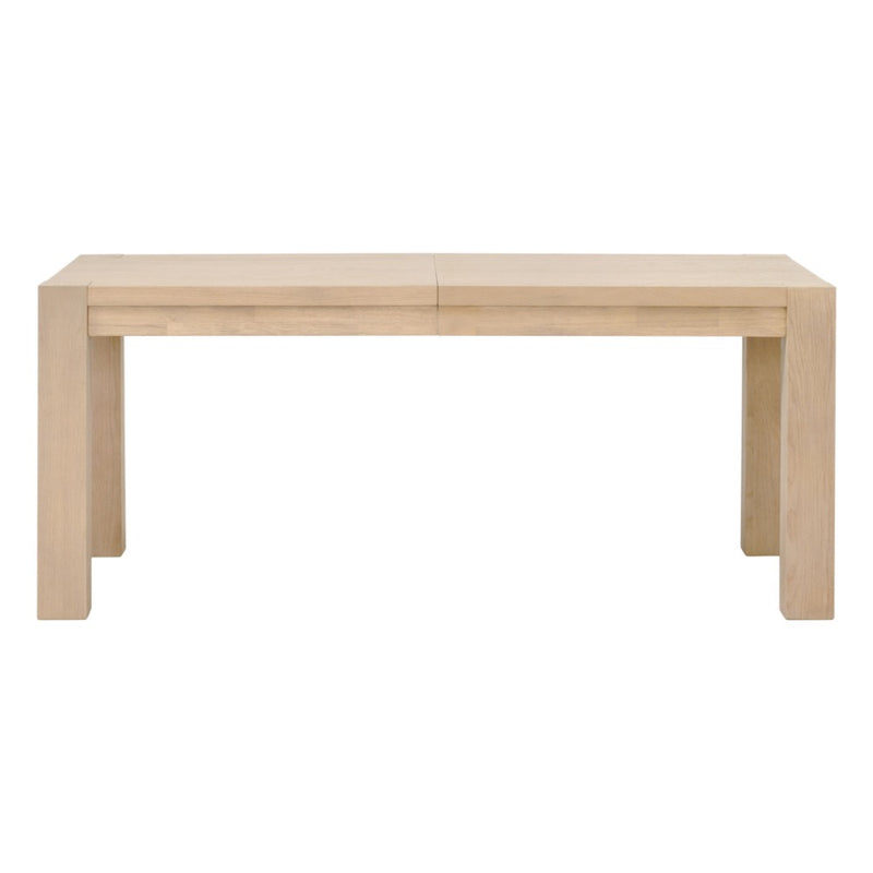 oak veneer contemporary rectangle dining table