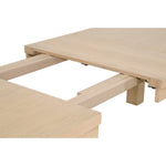 oak veneer contemporary rectangle dining table