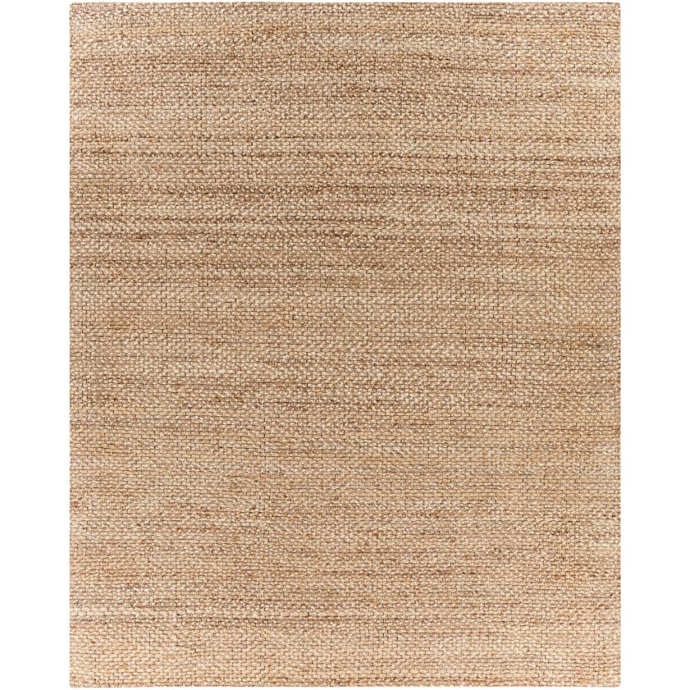 area rug jute hand woven natural no pile 