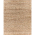 area rug jute hand woven natural no pile 