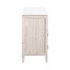 white wash reclaimed sideboard media cabinet transitional quartz top