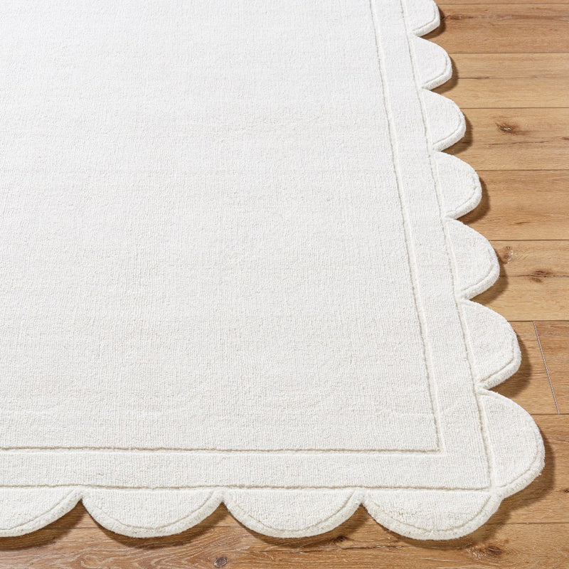 Mystique Scalloped Wool Rug (size options)