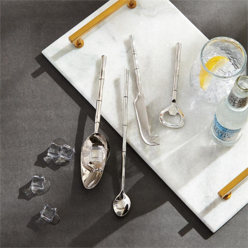 cocktail accessory set four stainless steel