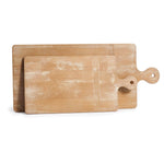 whitewashed cutting boards long handle set