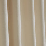 Stella Ivory Cotton Velvet Curtain Panel (size options)