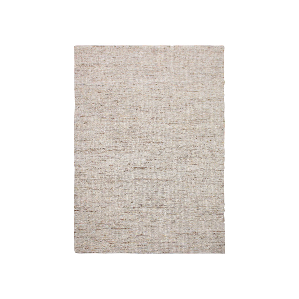 area rug neutral tan ivory wool jute knotted