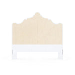 natural twill grasscloth queen headboard