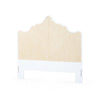 natural twill grasscloth queen headboard