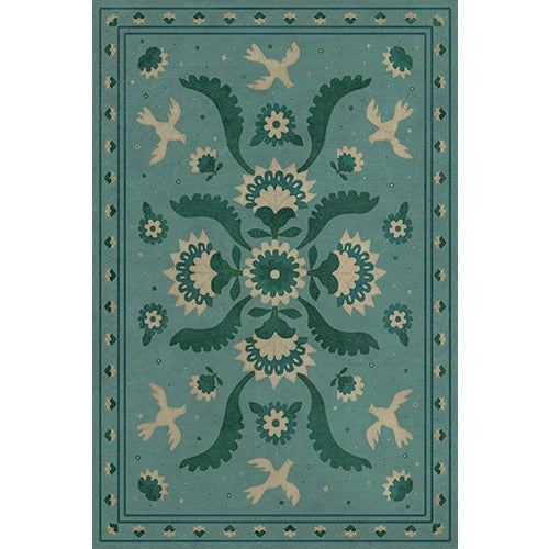 williamsburg diamond vinyl rug - several sizes available!