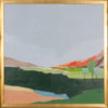 green hills nature open field framed wall art