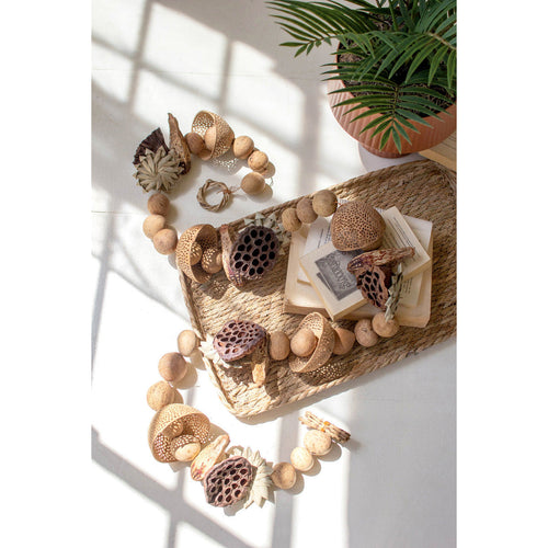 Natural beads home decor