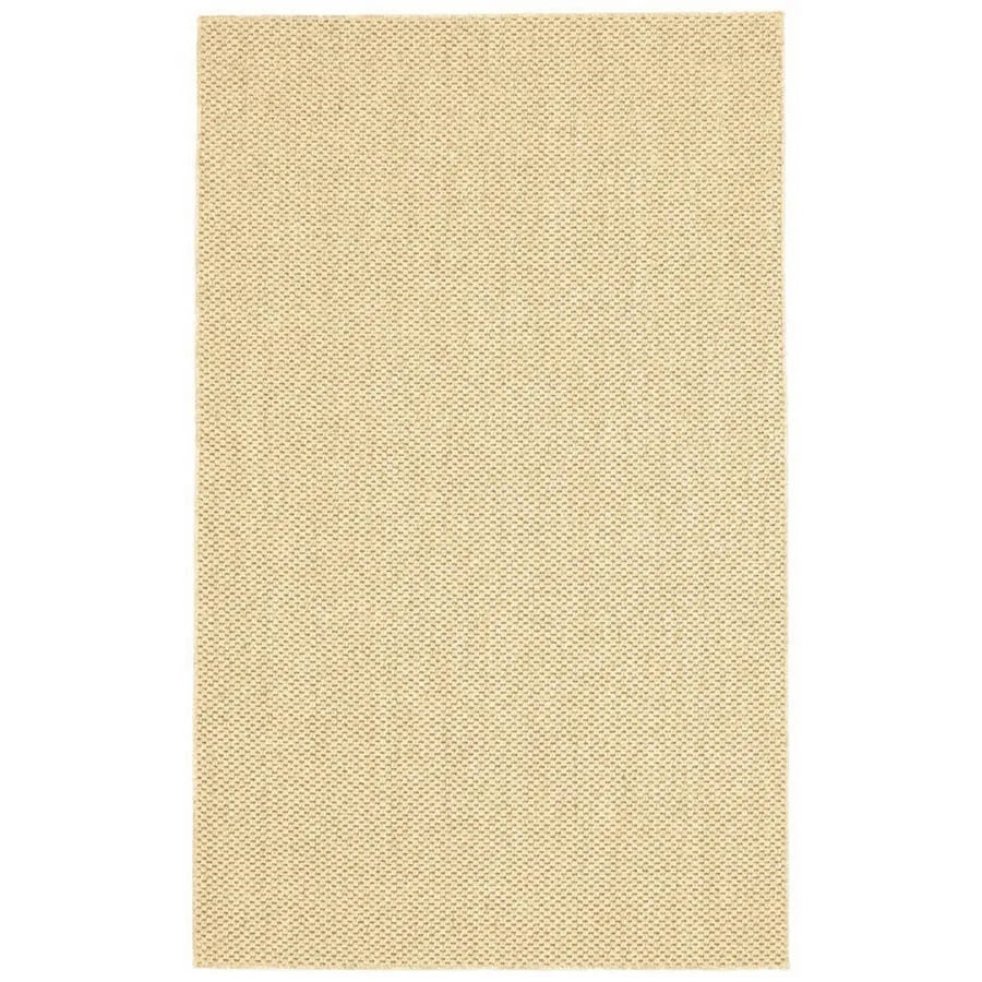 tan linen sisal area rug