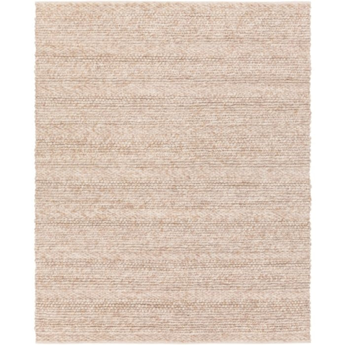 cream area rug organic woven wool rectangle