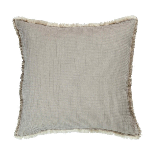 throw blanket cotton textured beige